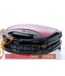 Sandwich Maker BROCK SSM 2003 RD, 750W, 3 în 1 
